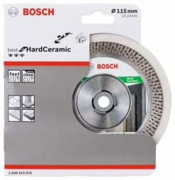 Kit Spécial Carrelleur BOSCH - Meuleuse GWS 7-125 + 2 Disques Diamant + 1 Sac De Transport - 06159975H2 -Maison Outil Boutique AEA11006 5