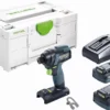 Visseuse à Chocs Sans Fil TID 18-Basic FESTOOL - 2 Batterie, Chargeur - En Systainer3 - 576482 -Maison Outil Boutique FEST2495 3