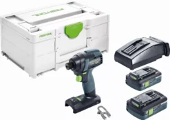 Visseuse à Chocs Sans Fil TID 18-Basic FESTOOL - 2 Batterie, Chargeur - En Systainer3 - 576482