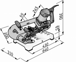 Scie à Ruban 850W SBG 4910 FLEX - 390518 -Maison Outil Boutique FLE00031 14