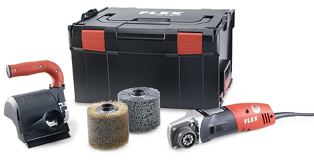 Polisseuse Excentrique Brosseuse TRINOXFLEX BBE 14-3 110 Set FLEX - En Coffret - 461504 4 Polisseuse Excentrique Brosseuse TRINOXFLEX BBE 14-3 110 Set FLEX - En Coffret - 461504 – Image 2