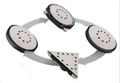 Ponceuse GCE 6-EC Kit Handy Giraffe FLEX 2 Têtes - 920342 -Maison Outil Boutique FLE00321 2