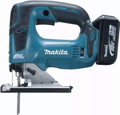 Scie Sauteuse 18 V Li-Ion 5 Ah MAKITA - 2 Batteries, Chargeur, Coffret - DJV182RTJ