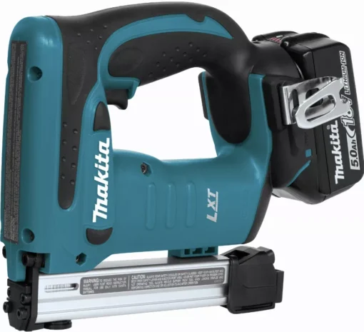 Agrafeuse 18 V Li-Ion 5 Ah 10-13-16-19-22 Mm MAKITA - 2 Batteries, Chargeur, Coffret - DST221RTJ