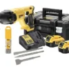 Perforateur DEWALT Sans Fil - SDS-PPLUS 2 Batterie 4.0Ah, Chargeur, Coffret + 6 Forets Et 3 Burins - DCH133M2K 1 Perforateur DEWALT Sans Fil - SDS-PPLUS 2 Batterie 4.0Ah, Chargeur, Coffret + 6 Forets Et 3 Burins - DCH133M2K -Maison Outil Boutique PHA10118 1