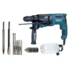 Perforateur Burineur MAKITA SDS Plus - 800W 26mm - Coffret Aluminium + Kit D'accessoires - HR2631FTX4 -Maison Outil Boutique PHA50009 1