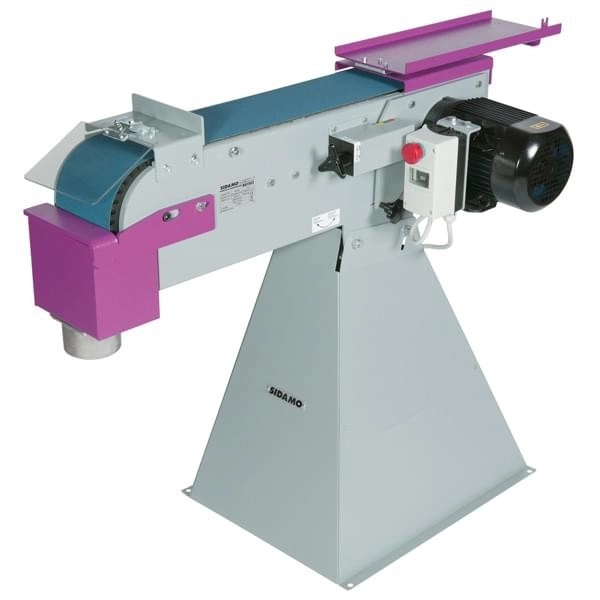 Ponceuse à Bande SIDAMO BG1503 - 2200W TRI - Avec Socle - 20105029 3 Ponceuse à Bande SIDAMO BG1503 - 2200W TRI - Avec Socle - 20105029