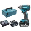 Visseuse à Chocs MAKITA 18V Li-Ion 4.0 Ah 165 Nm - 2 Batteries, Chargeur, Coffret - DTD152RMJ -Maison Outil Boutique VOA25049 1