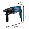 Perforateur SDS-Plus GBH 2-21BOSCH En Coffret - 06112A6000 -Maison Outil Boutique bosc0275 1
