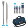 Kit Construction BOSCH 40 Mèches SDS Plus 7X + 20 Burins + 1 Sac Pro - 061599760X 1 Kit Construction BOSCH 40 Mèches SDS Plus 7X + 20 Burins + 1 Sac Pro - 061599760X -Maison Outil Boutique bosc0468