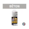 Coffrets De 4 Forets Béton DIAGER SDS-plus Twister Plus - 127B -Maison Outil Boutique coffret de 4 forets beton sds plus twister plus diager