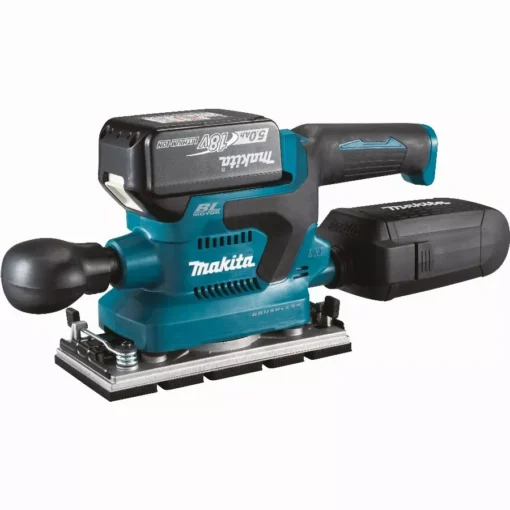 Ponceuse Vibrante 18V Ø93x185 Mm MAKITA 2 Batt.BL1850B - DBO380RTJ