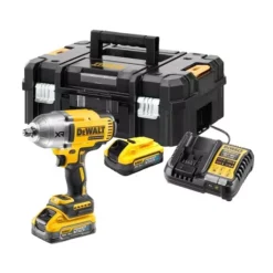 Boulonneuse 1/2” XR 18V DEWALT 5Ah Li-Ion Brushless 1396 Nm Jonc De Sécurité - DCF900H2T-QW -Maison Outil Boutique dcf900h2t k1