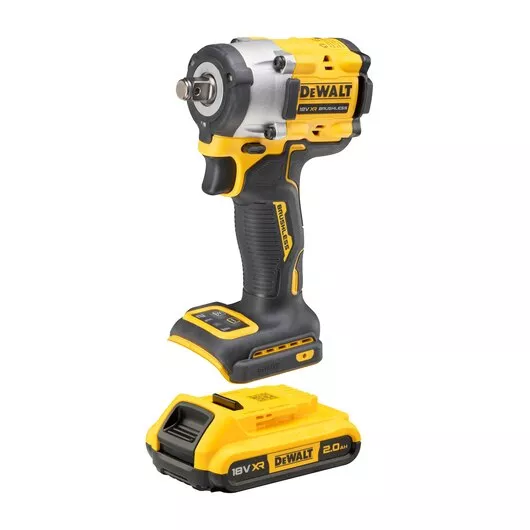 Boulonneuse à Chocs 1/2" XR 18V 2Ah Li-ion Brushless DEWALT Jonc De Sécurité - DCF921D2T-QW 3 Boulonneuse à Chocs 1/2" XR 18V 2Ah Li-ion Brushless DEWALT Jonc De Sécurité - DCF921D2T-QW