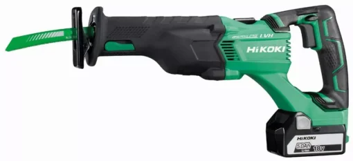 Hikoki Scie Sabre 120mm 18V 5Ah Li-Ion Brushless LVH En Coffret - CR18DBLWJZ