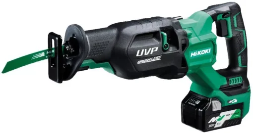 Hikoki Scie Sabre Multi Volt 130mm 36V 2.5/5Ah Li-Ion Brushless Orbitale UVP Coffret - CR36DAWGZ