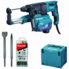 Perforateur Burineur 800W 26 Mm MAKITA + Kit Accessoires - HR2652JX14 -Maison Outil Boutique hr2652jx14