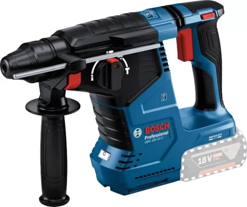Perforateur SDS Plus GBH 18V-24 C BOSCH En Coffret L-Boxx - Sans Batterie - 611923001