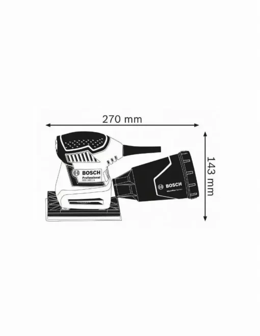 Ponceuse Vibrante GSS 160-1 BOSCH - 06012A2200